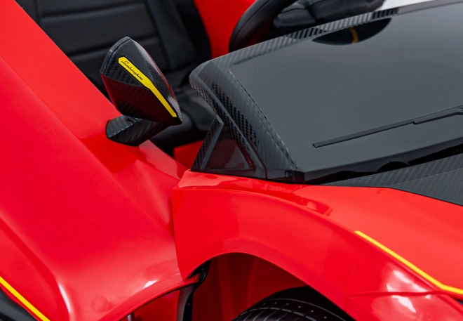 Kindersportwagen Lamborghini Invencible Rot