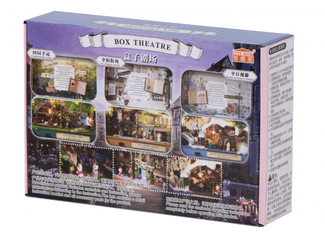Miniatur-Puppenhaus in der Schachtel – Chalet