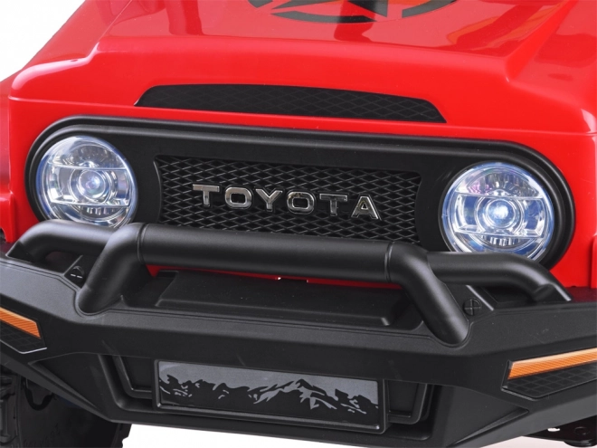 Elektrofahrzeug Toyota FJ Cruiser für Kinder – rot