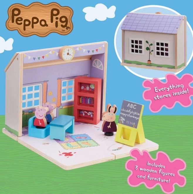 Peppa Wutz Holzschule