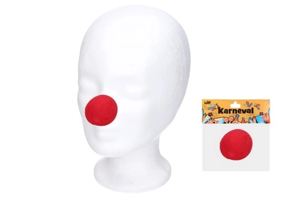 Clown Nase Schaum 5cm Karneval