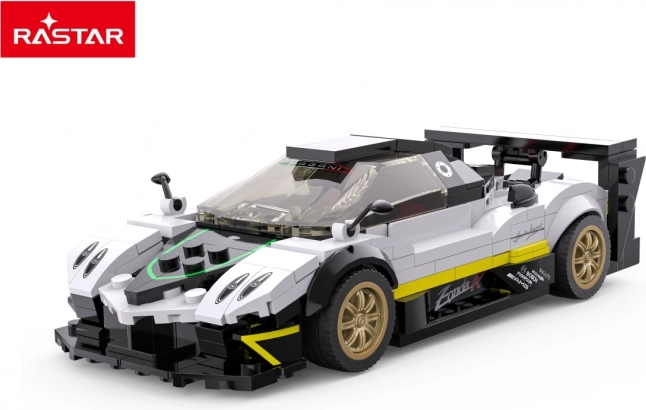 Bausatz Auto 1:28 PAGANI ZONDA R von Rastar, weiß