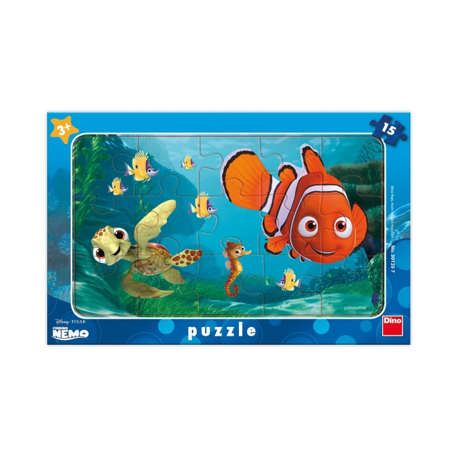 Holzpuzzle NEMO und Schildkröte