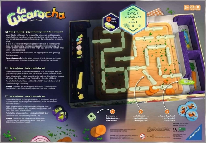 Ravensburger Spiel Nacht Kakerlakenjagd Edition 2v1