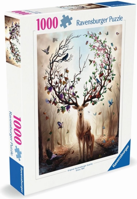 Puzzle sagenhafter Hirsch 1000 Teile