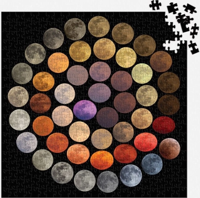 Galison Puzzle Farben des Mondes 500 Teile
