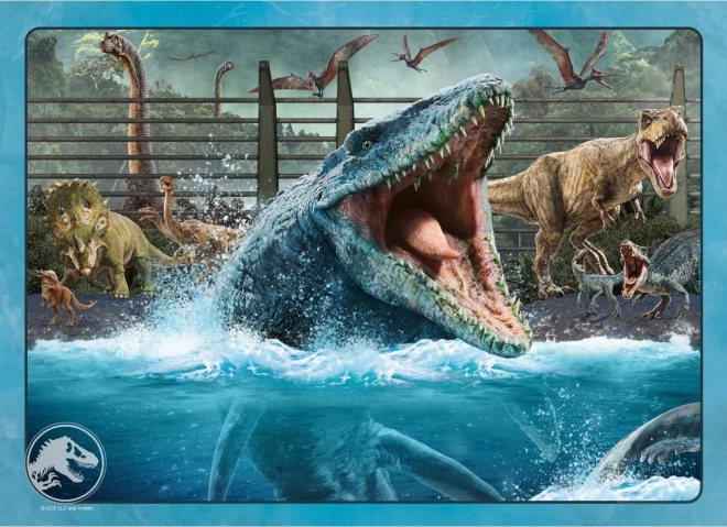 Ravensburger Puzzle Jurassic World 4x100 Teile