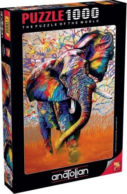 Puzzle Afrikanische Farben 1000 Teile