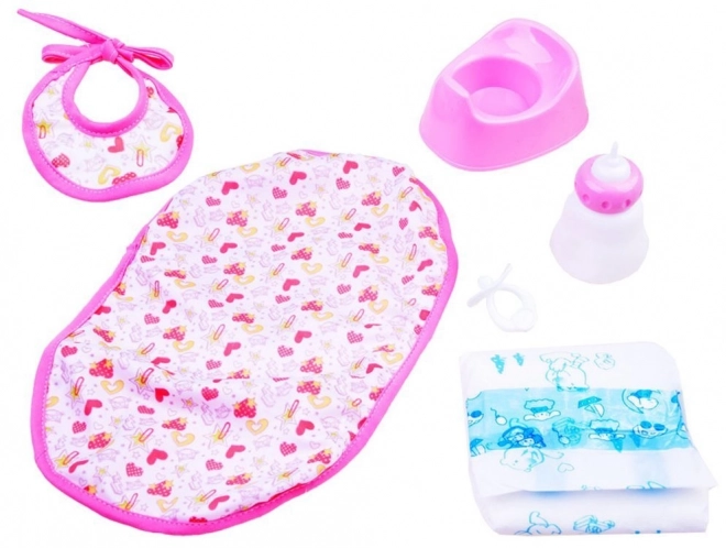 Interaktive Baby-Puppe mit Geräuschen und Funktionen – rosa