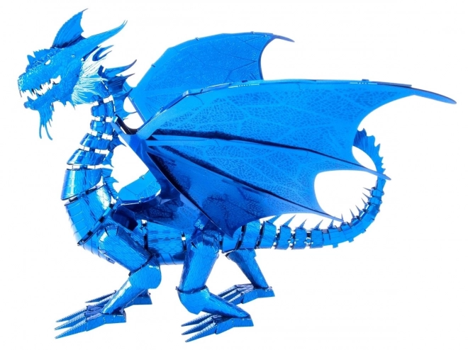 3D Puzzle Blauer Drache von Metal Earth