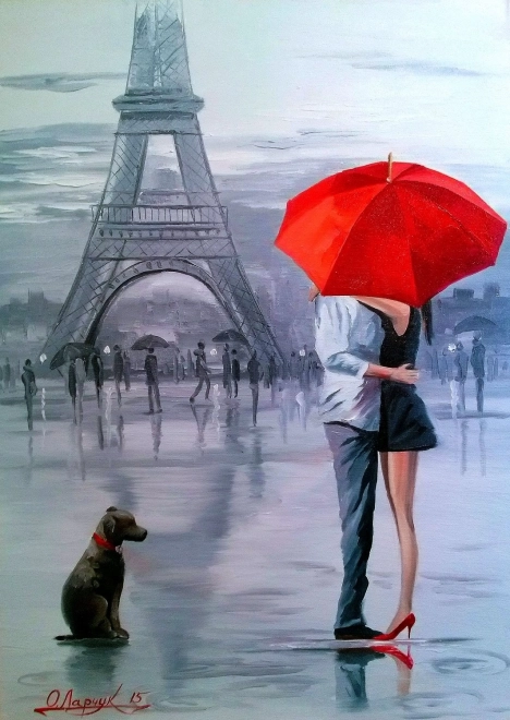 Genießen Sie Puzzle Paris für zwei 1000 Teile