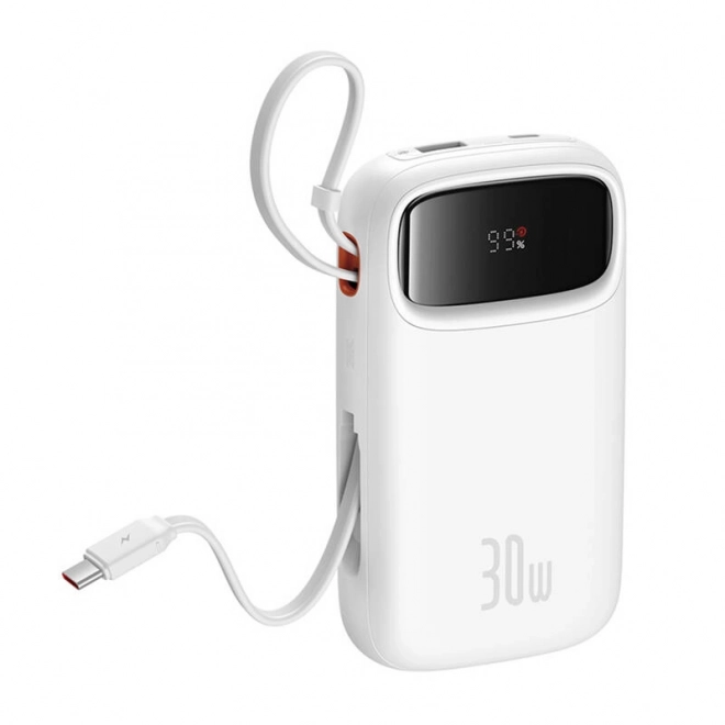 Tragbare Powerbank Baseus QPow 2 in Weiß