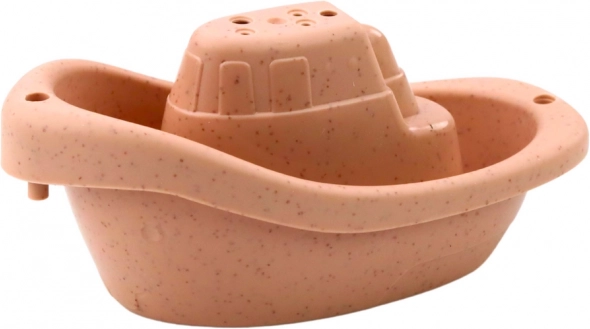 Set aus pastellfarbenen Badebooten für Kinder