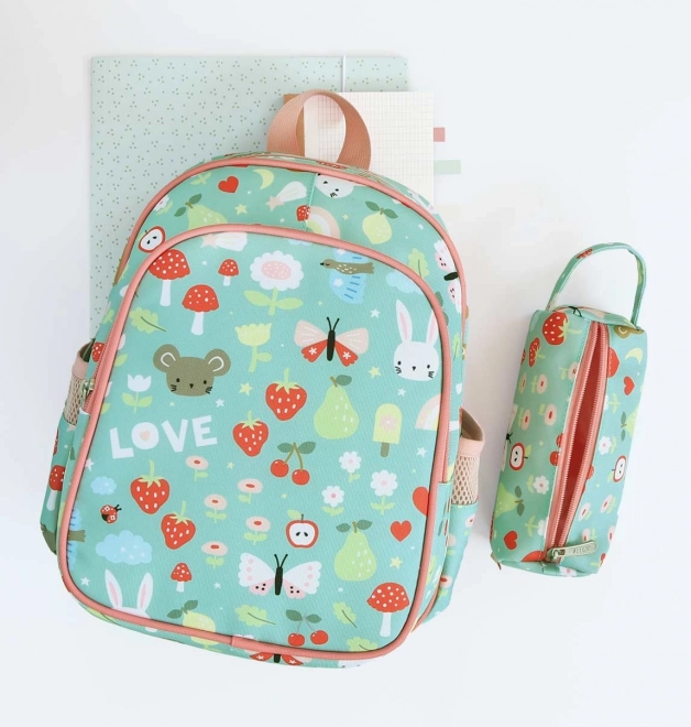 A Little Lovely Company Buntstiftetui – Freude