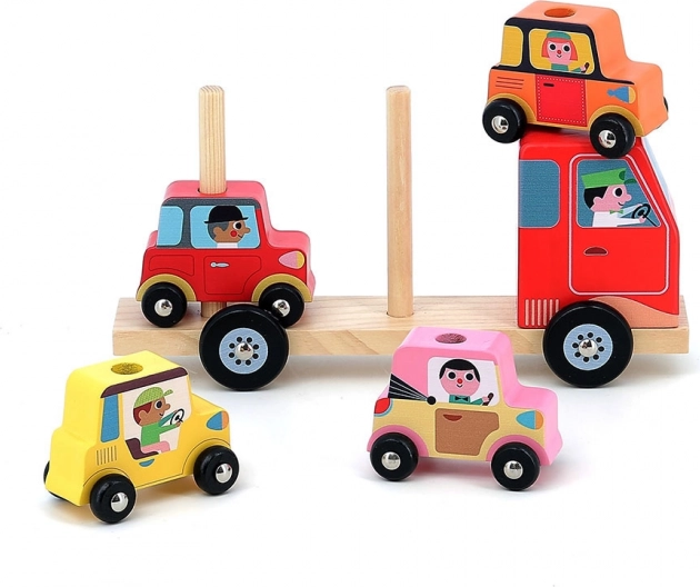 Vilac Aufsteckspiel - Autos City von Ingela P. Arrhenius