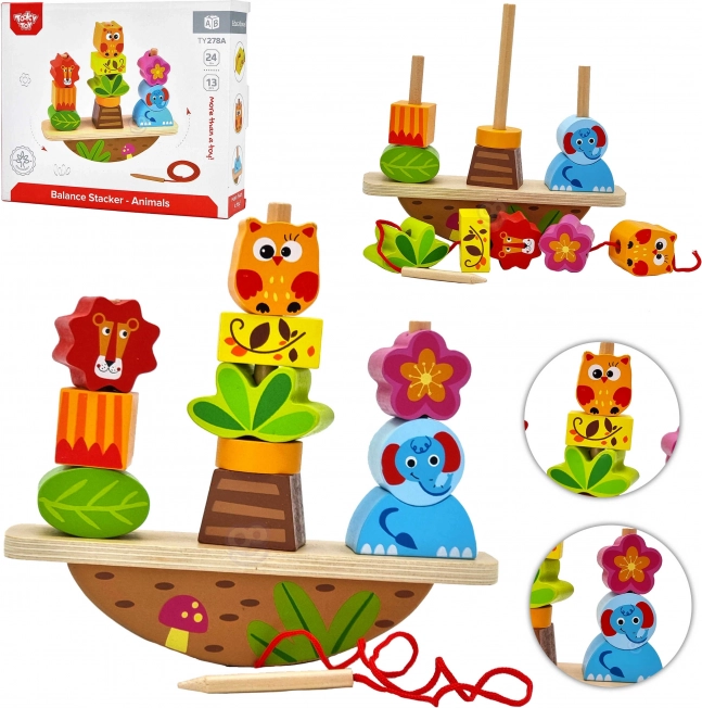 Tooky Toy Balancierende Tiere