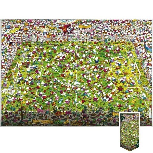 HEYE Puzzle Verrückter Fußball 4000 Teile