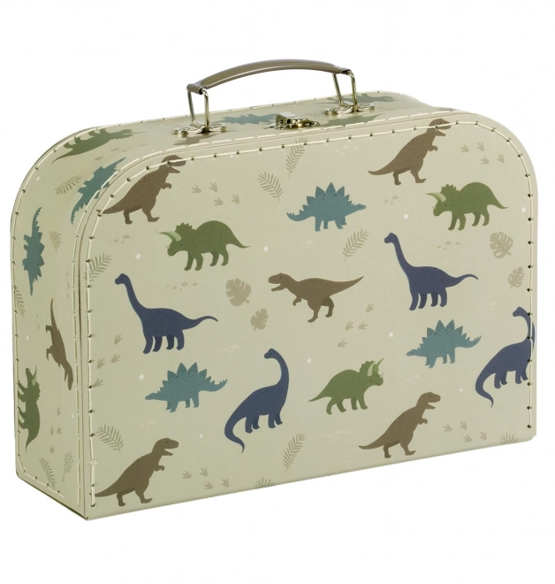 Set von zwei Pappkoffern Dinosaurier