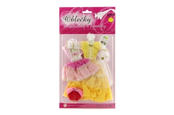 Puppenbekleidung mit Zubehör - 2 Stück