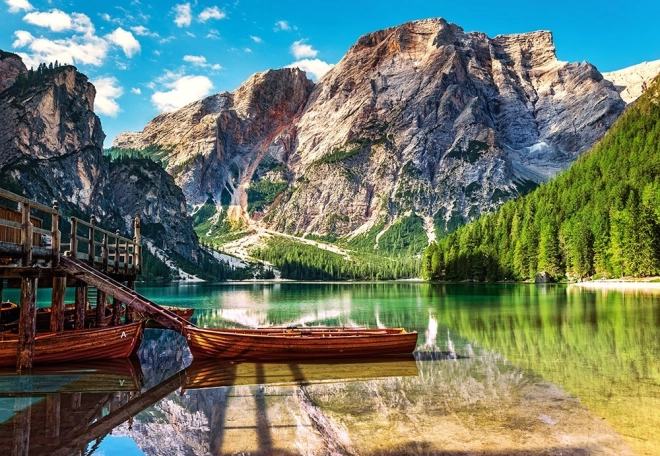 Szenerie Der Italienischen Dolomiten