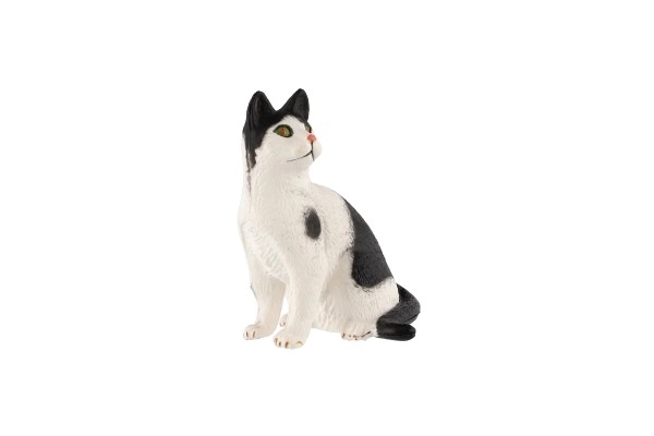 Plastikfigur Hauskatze 4 cm im Beutel