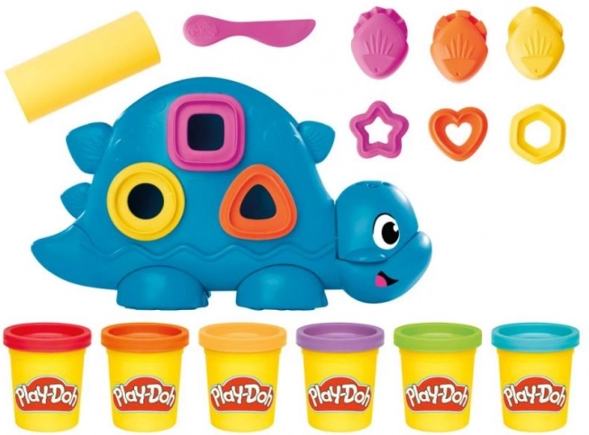 Play-Doh Formen und Farben Dino
