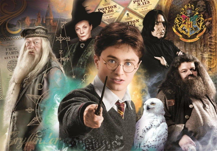Puzzle 1000 Teile Compact Harry Potter Clementoni