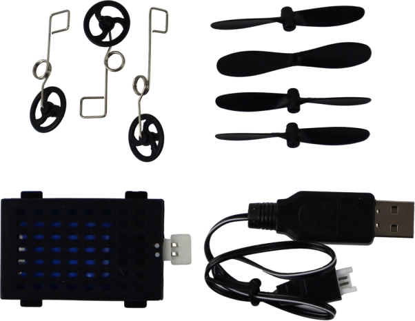LED-Lichter und umfangreiches Zubehör