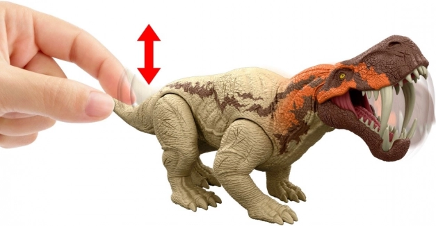 Jurassic World Figur Inostrancevia mit Angriffs-Funktion