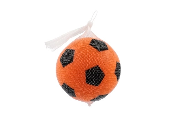 Schaumstoff-Fußball 18cm in Netz