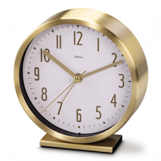 Eleganter Goldener Analogwecker