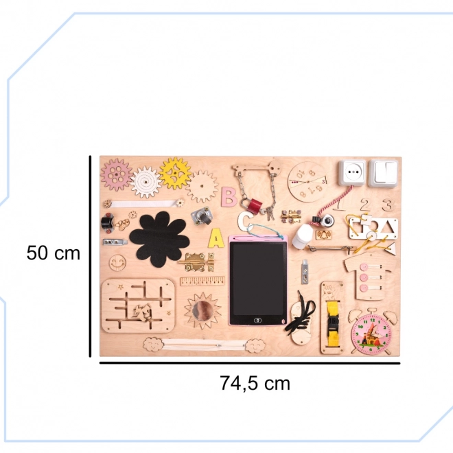 Holzpuzzle Sensorisch 75 x 50 cm