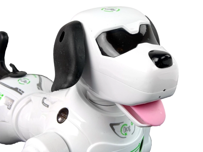 Interaktiver Weißer Roboterhund mit Fernbedienung