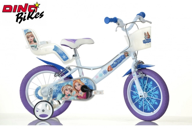 Dino Kinderfahrrad 16 Zoll Schneekönigin