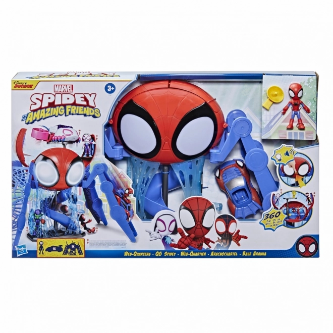 Spiderman Spinnenbasis Spielset