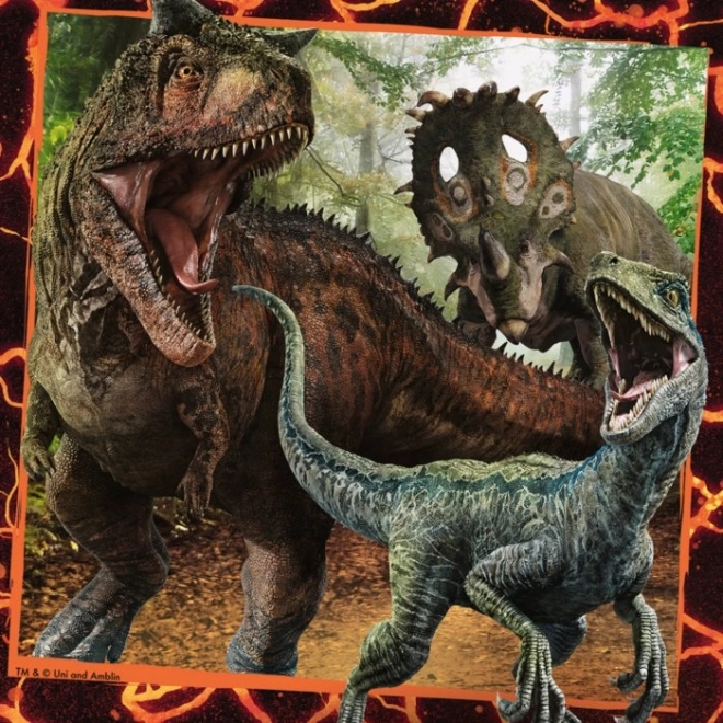 Ravensburger Puzzle - Jurassic World 3x49 Teile