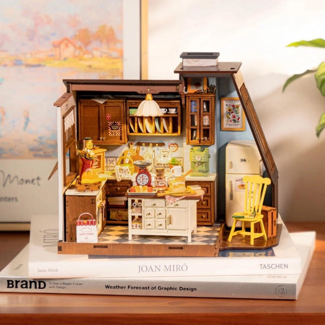 Miniaturhaus Küche voller Düfte
