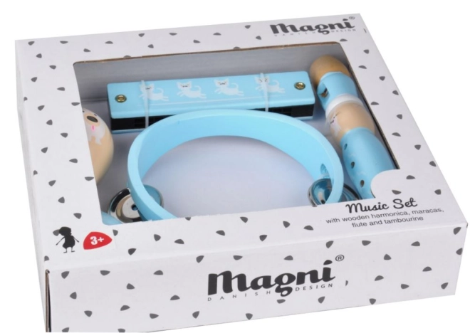 Komplettset mit vier Instrumenten