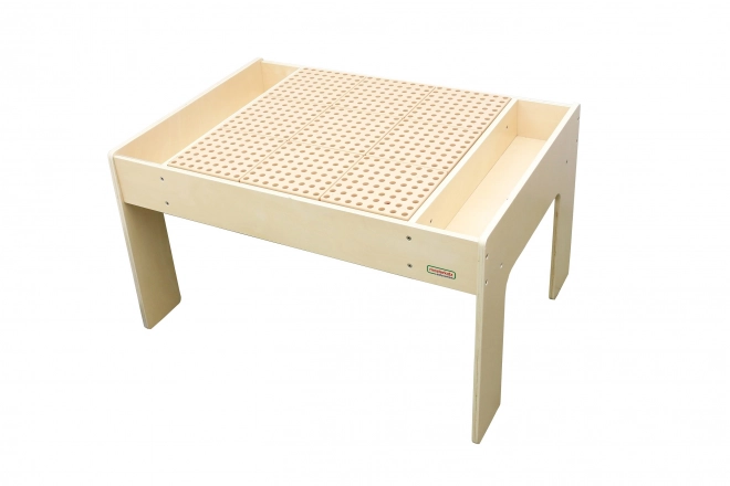 Masterkidz Holz-Bildungstisch mit Zubehör STEM-Wand