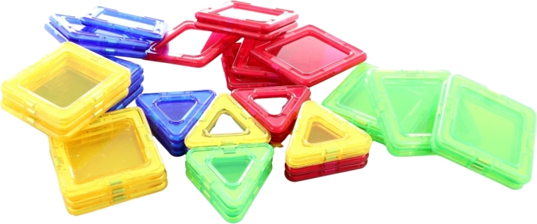 Verschiedene Formen und Farben