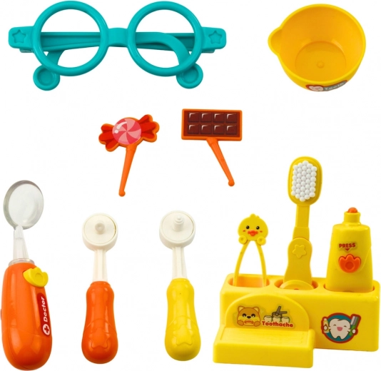 Beleuchtetes Spiegelchen für eine gründliche Untersuchung