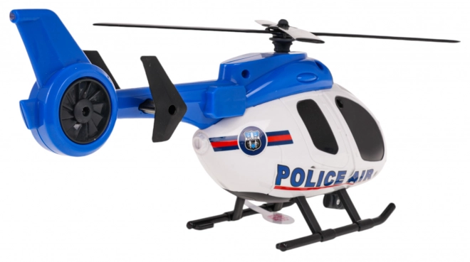 Spielzeug-Set Hubschrauber und Polizeiauto