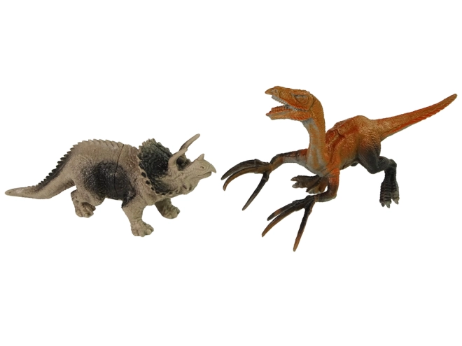 Kreatives Spiel mit Dinosauriern