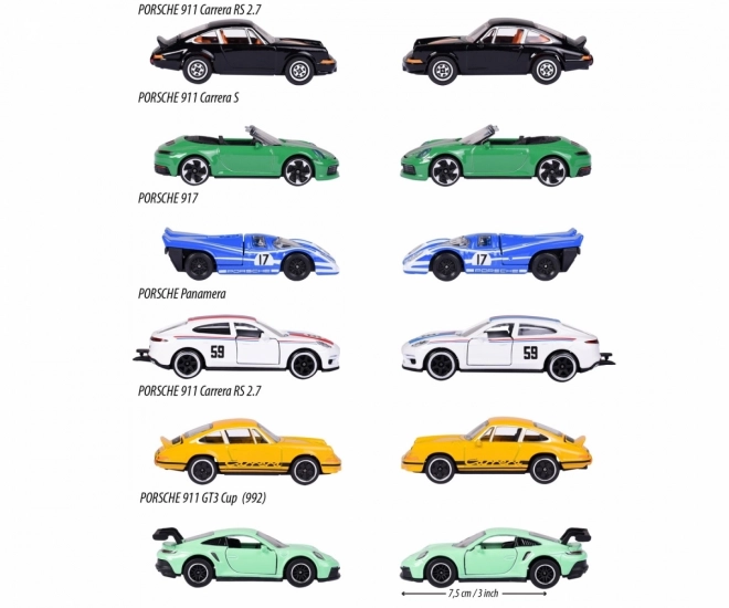 Majorette Porsche Premium Cars Mix