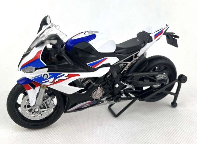 Motorradmodell BMW S1000RR 1:12 Weiß