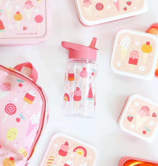 A Little Lovely Company Trinkflasche – Eiscreme