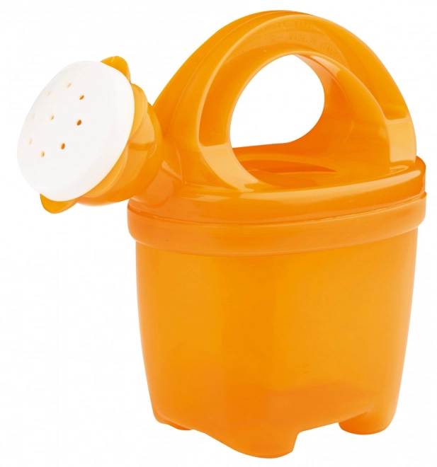 Transparente Gießkanne 1,5 l - orange