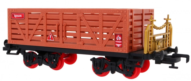 Fernbedienbare elektrische Eisenbahn für Kinder 3+ mit Rauchfunktion, Sound und Lichter