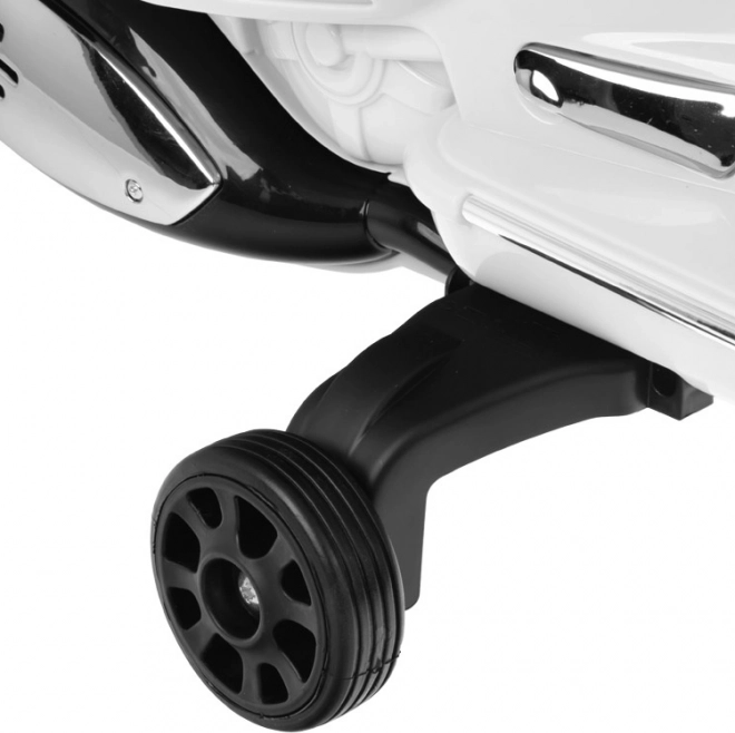 Elektrischer Roller Vespa GTS Super für Kinder – Weiß