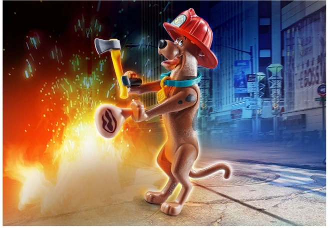 Playmobil Scooby-Doo Feuerwehrmann Sammelfigur